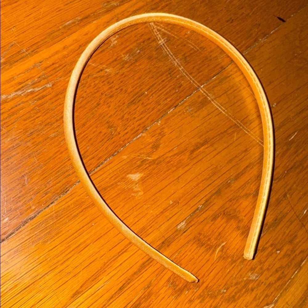 Yellow gold  thin Headband